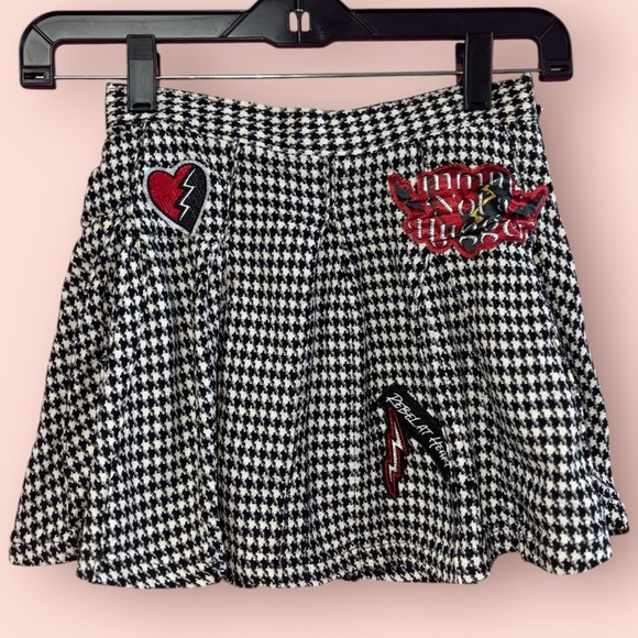 Disney Black and White Skater Mini Skirt - Picture 2 of 6